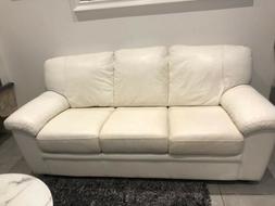 Letto 3 Posti + Divano 2 Posti Pelle Ottimo Stato