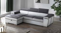 Letto Angolare Con Penisola Contenitore  - Santiago Mini