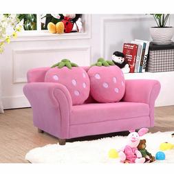 Letto Bambini Poltrona Per Bambini In Velluto Corallo Con 2 