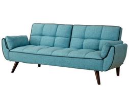 Letto Clic Clac 3 Posti Tessuto E Legno - Erika