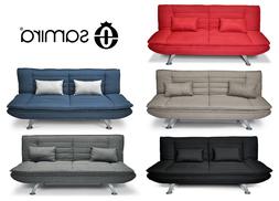 Letto Clic Clac In Tessuto Mod. Iris Con Cuscini