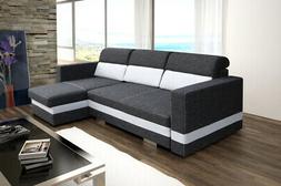 Letto Designer Sof&agrave; Con Funzione + Cassettoni Per Ad Angolo