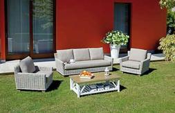 Per Giardini E Hotel In Fibra E Legno Cinque Posti Con Cusci