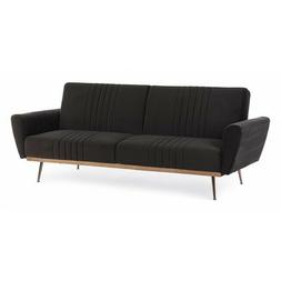 divano pronto letto legno design vintage industriale