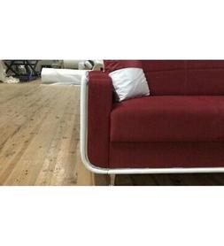 Salone Tessuto Blu Cuscini Giove 3 Posti Ufficio Albergo Bor