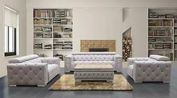 divano set rifiniture imbottitura pelle design chesterfield