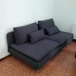 &nbsp;s&Ouml;derhamn Ikea A 3 Posti Ampi - Grigio - Usato In Ottime 