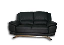 Sofa Sof&agrave; Nero Arredo Attesa Hall Divani 2 Posti 160x92x92 
