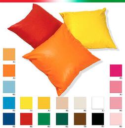 FODERA CUSCINO 40x40 cotone lucido federa cerniera con senza