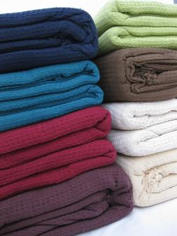 Grande 100% Cotone Tessuto Divano/Copriletto 6 Misure + Giga