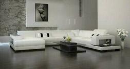 Imbottitura Angolo Rifiniture Designer In Pelle Grande Con