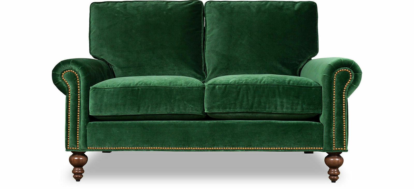 2 posti chesterfield imbottitura divano tessuto sedile