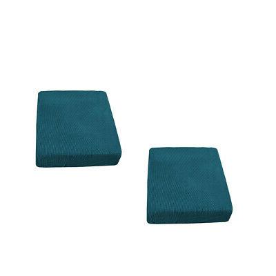 2pcs divano a 1 posto ciano elasticizzato