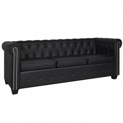 ax divano pelle design chesterfield ad 2posti