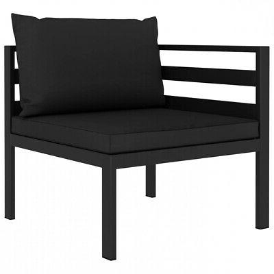 ax giardino set 3pz tavolo angolare modulare