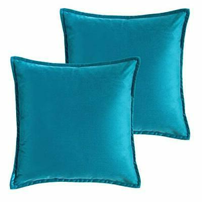 bedsure federe cuscino divano in velluto federa