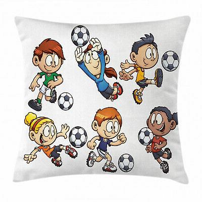 calcio coperture cuscino del divano giochi di