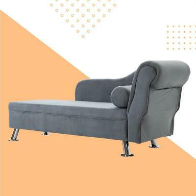 chaise longue divano imbottito con cuscino realx