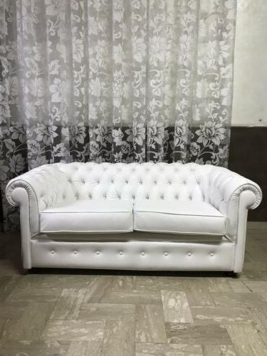 chester chesterfield ecopelle moderno artigianale divano sof