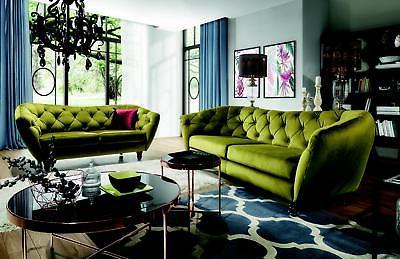 chesterfield 3 2 posti osti imbottitura stoffa