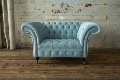 chesterfield design divano poltrona imbottitura lusso tessut