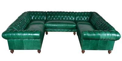 chesterfield divano ad angolo interni casa imbottitura