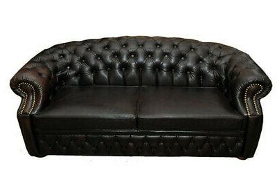 chesterfield imbottitura divano 3 posti sofa in