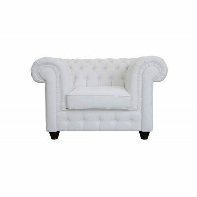 chesterfield mello 1 posti bianco poltrona divano