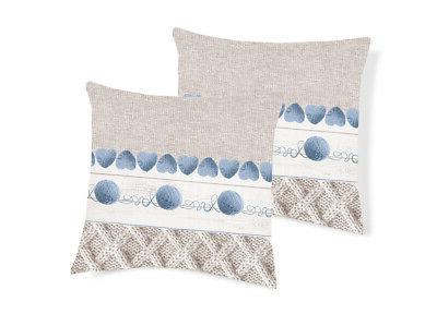 coppia cuscini decorativi per divano fantasia love