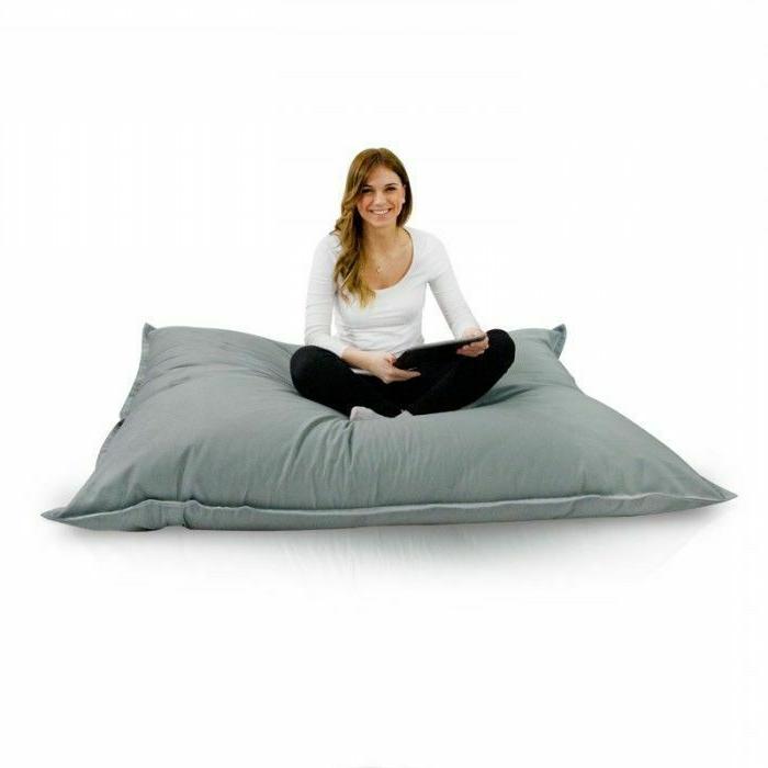 cuscino sacco gigante xxl morbido velluto easy