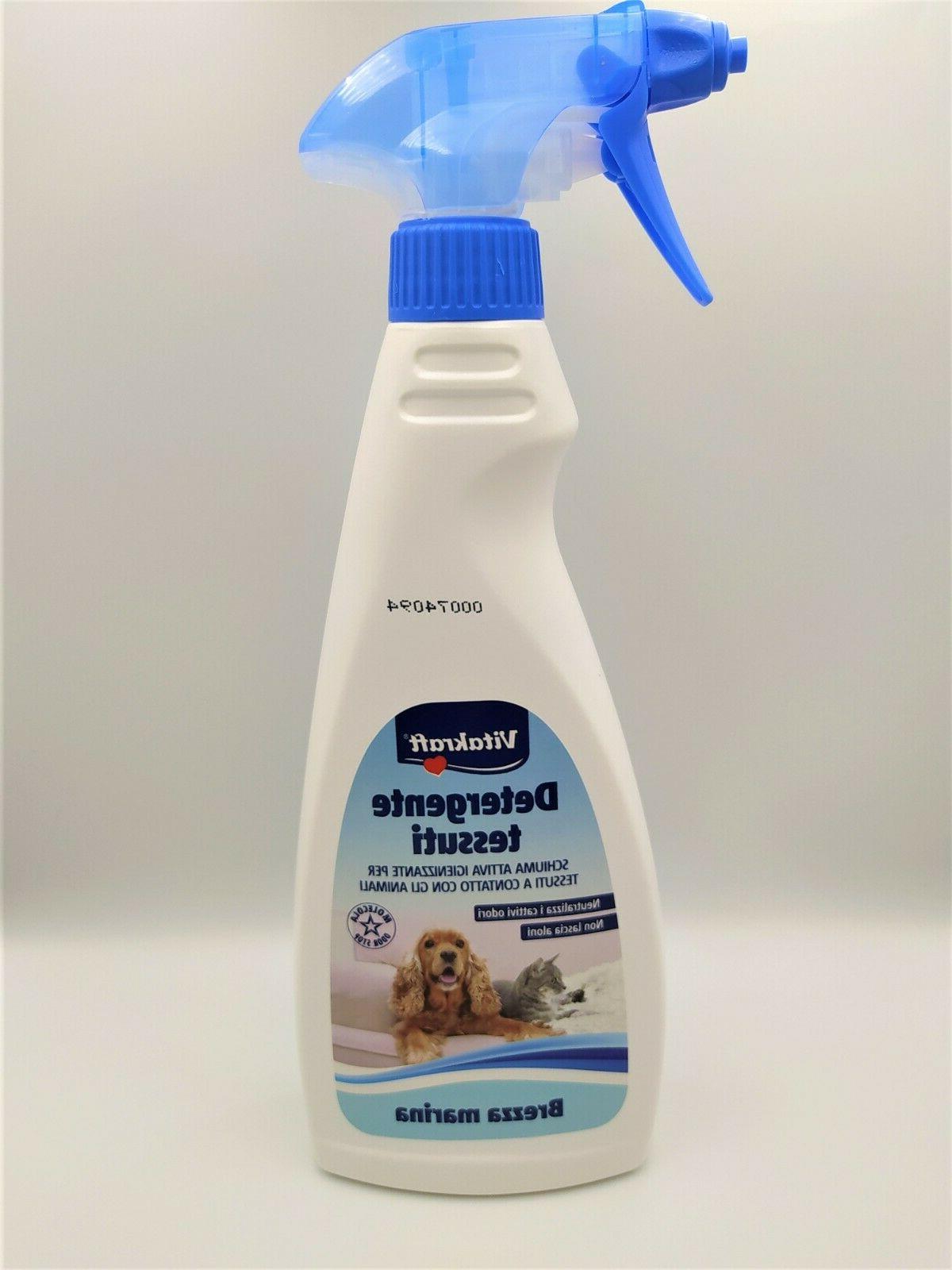 detergente schiuma attiva per tessuti spray igienizzante