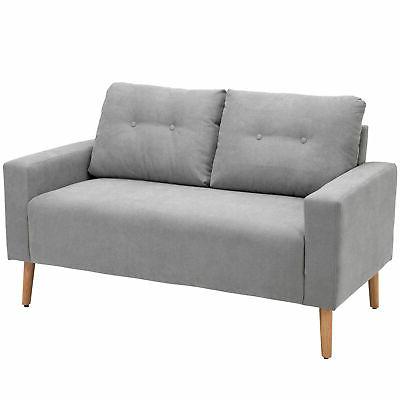 divano 2 posti compatto design moderno schienale