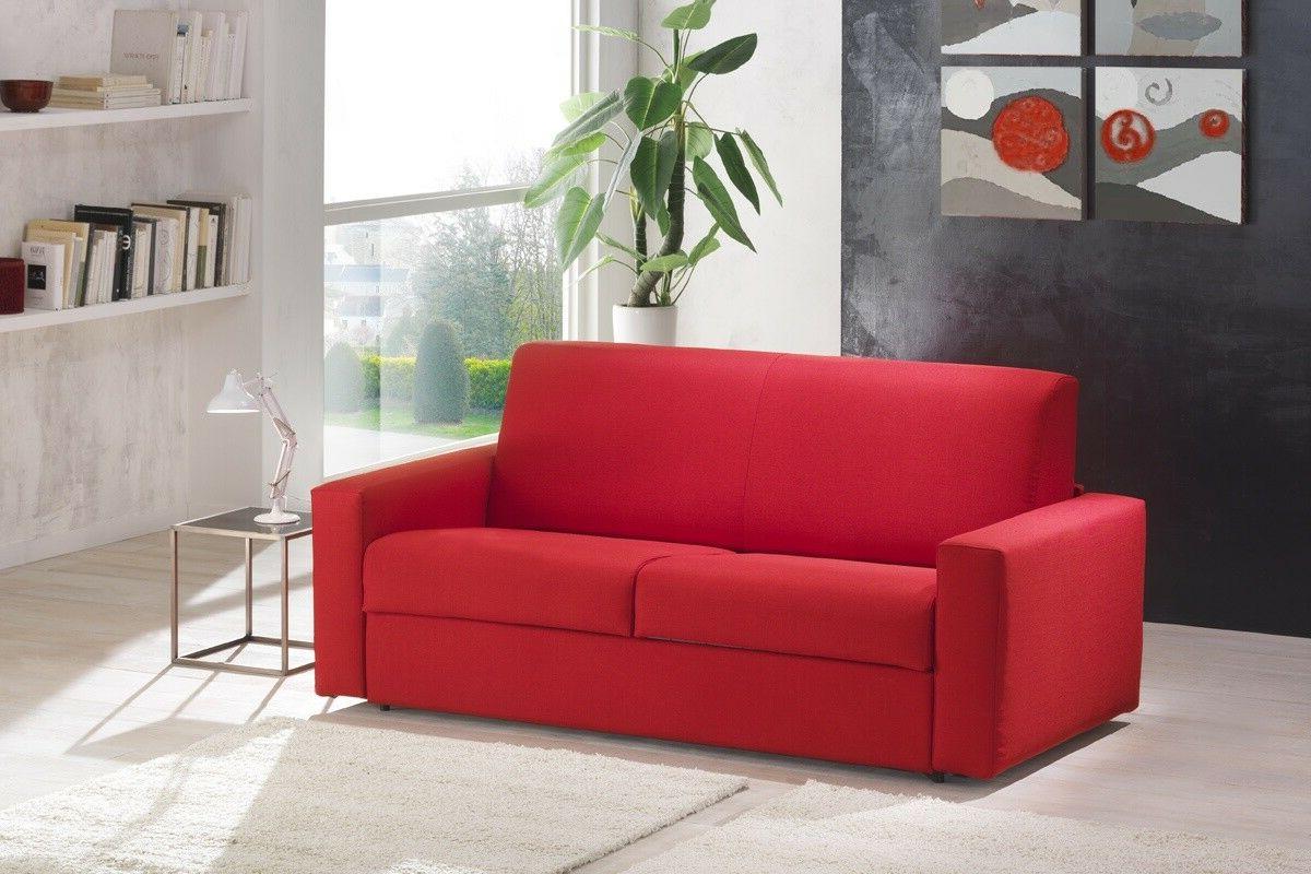 divano 2 posti con letto e vano