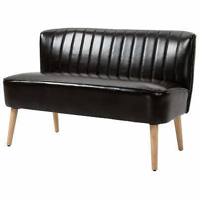 divano 2 posti in ecopelle 117x56 5x77