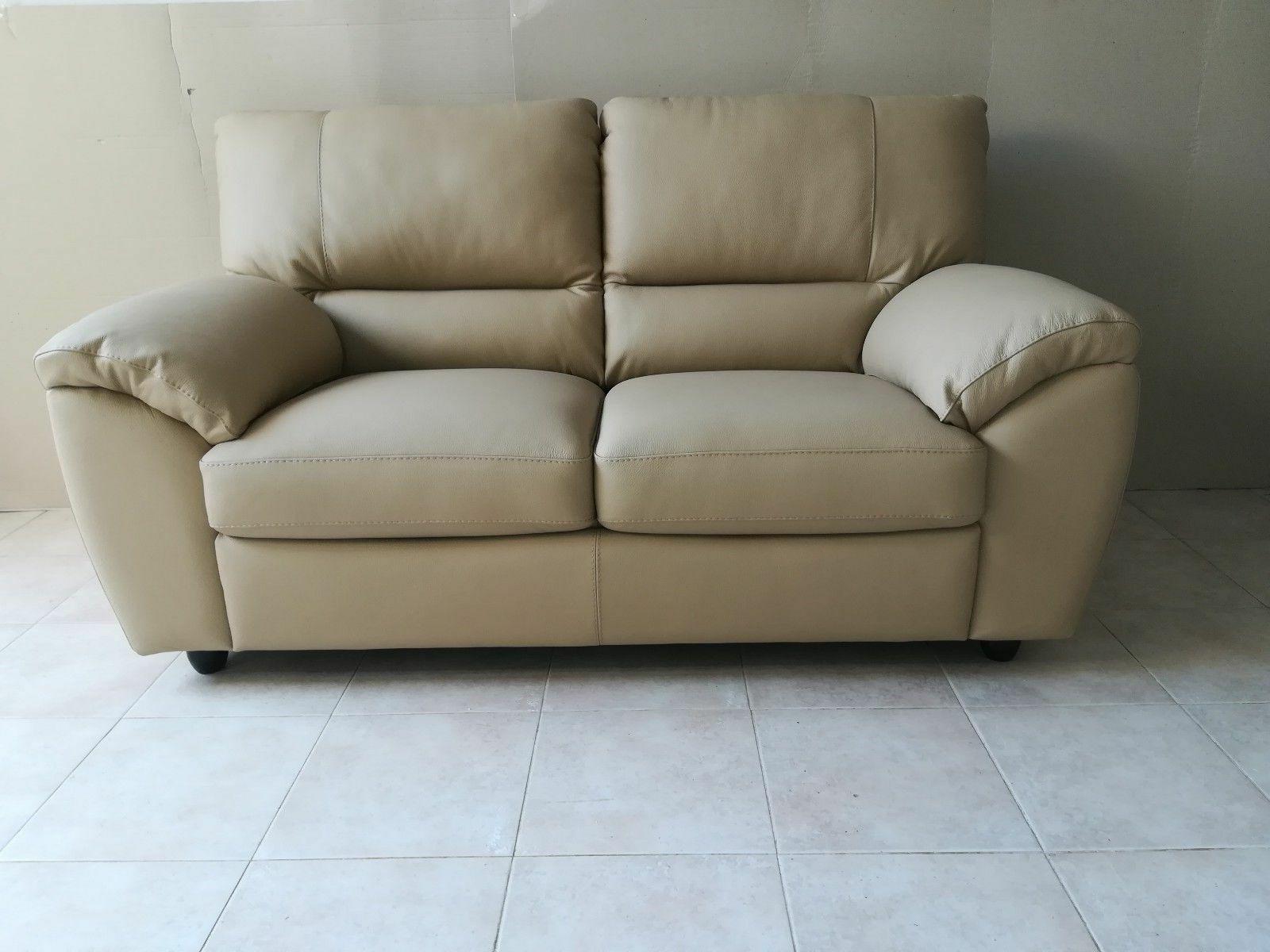 divano 2 posti in vera pelle primo