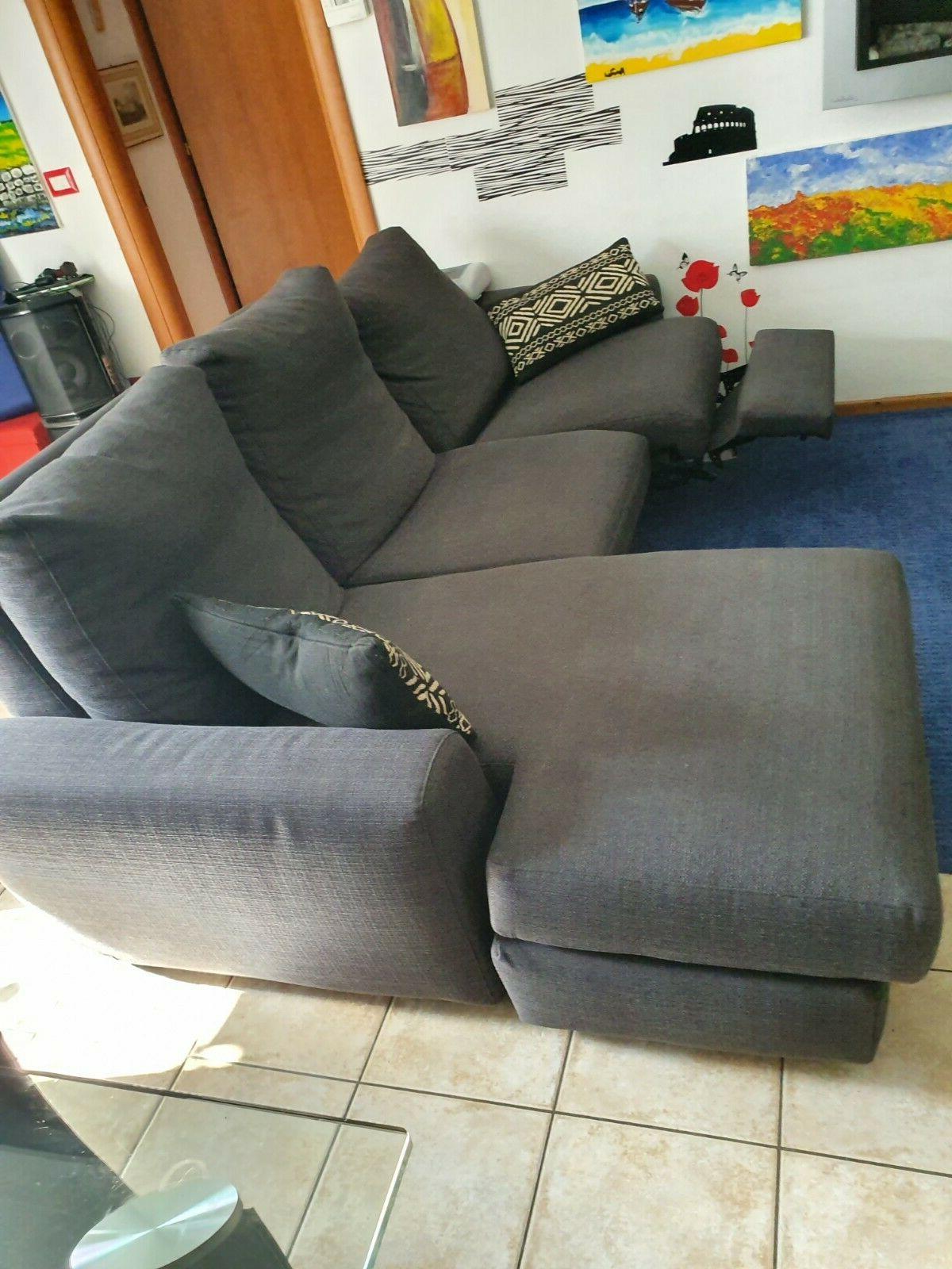 divano 3 posti con penisola semi nuovo