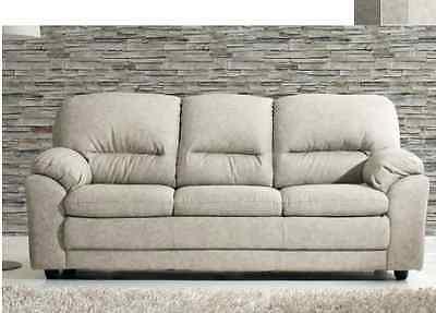 divano 3 posti ecopelle nuvolata pelle salotto