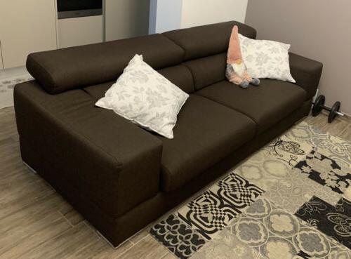 divano 3 posti tessuto