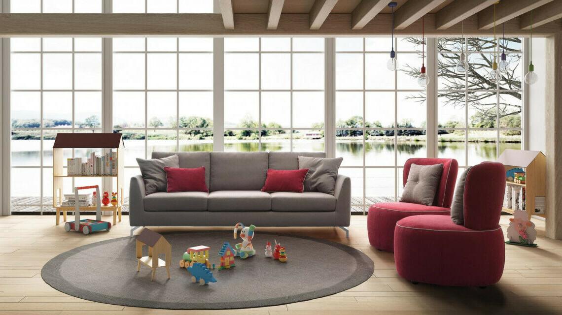 divano angolare 3 posti mike marchio