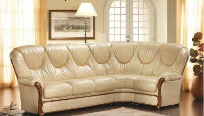 divano angolare classic domingo in pelle extra