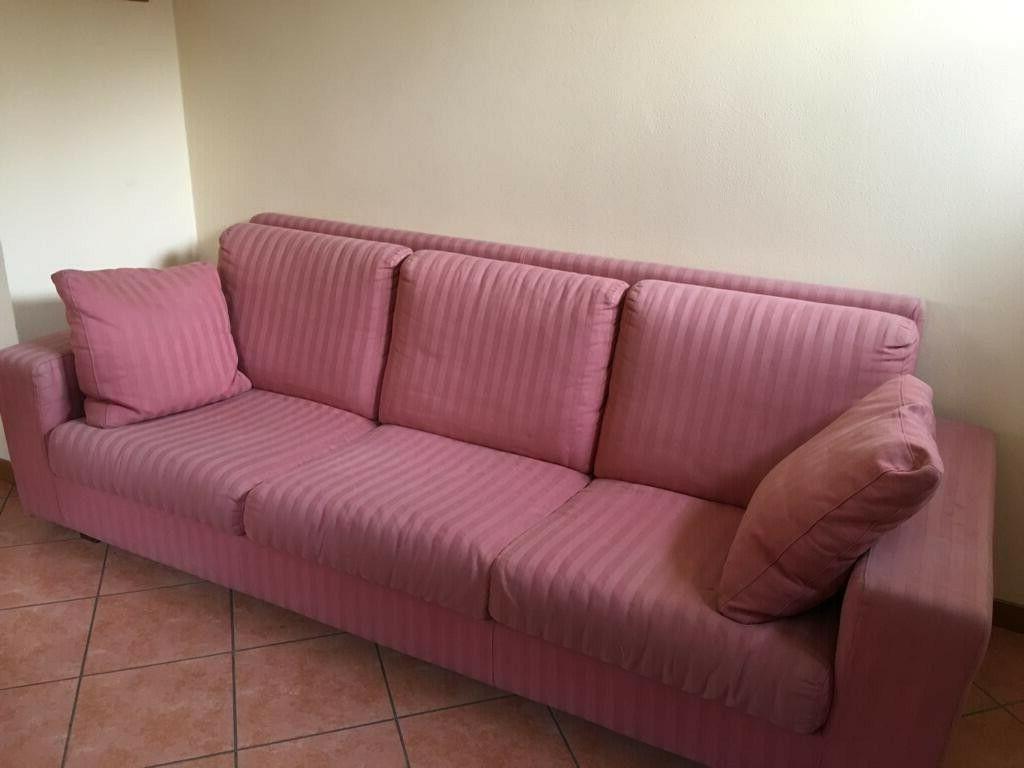 divano artigianale a 3 posti plus in