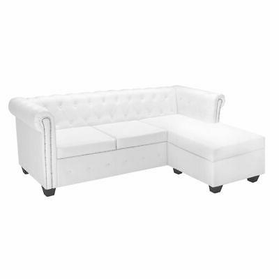 divano chersterfield a l in pelle artificiale