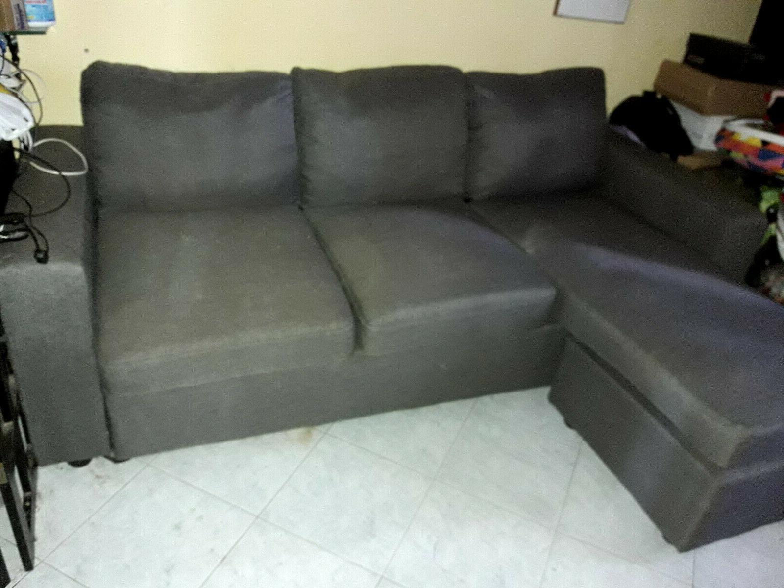 divano con penisola in tessuto mod jules