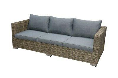 divano da esterno giardino 3 posti 215x89x69h