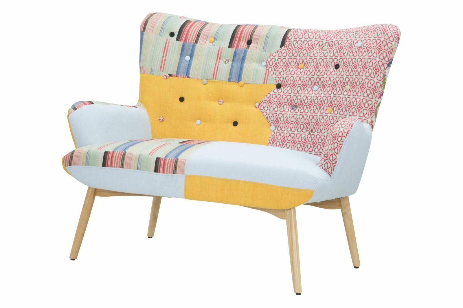 divano design moderno glamour patchwork vintage scandivano