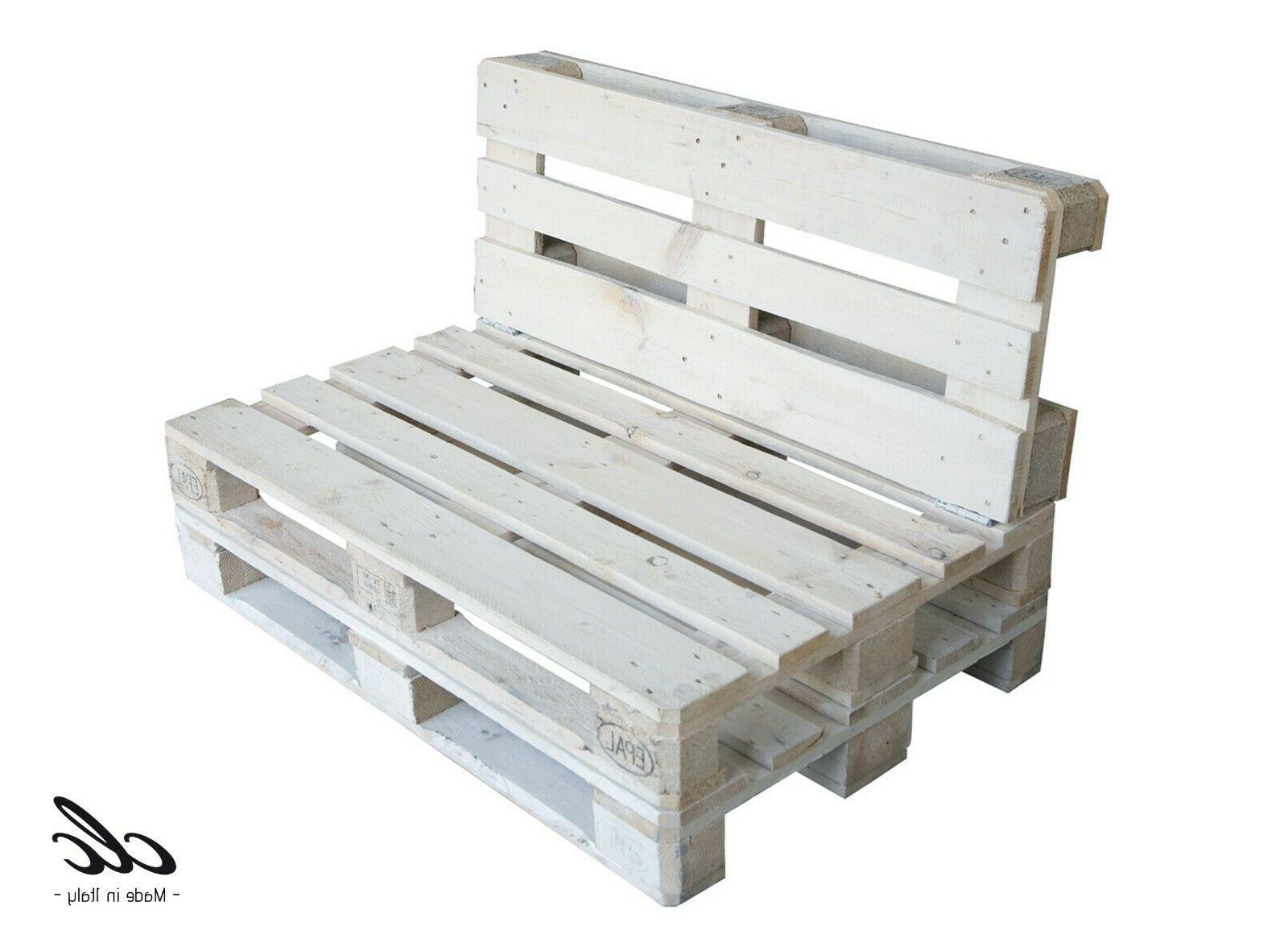 divano divanetto2 posti in pallet epal esterno