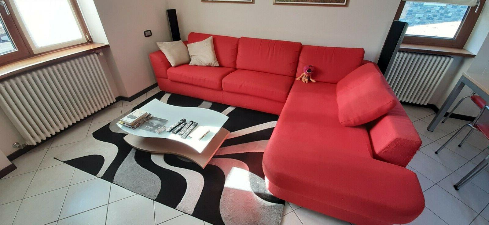 divano doimo rosso 5 6 posti made