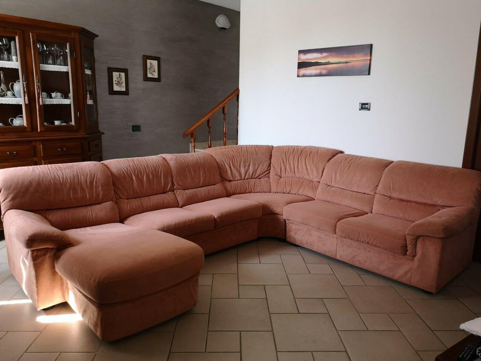 divano in alcantara 6 posti