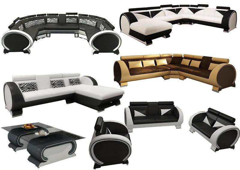 divano in pelle interni casa ad angolo