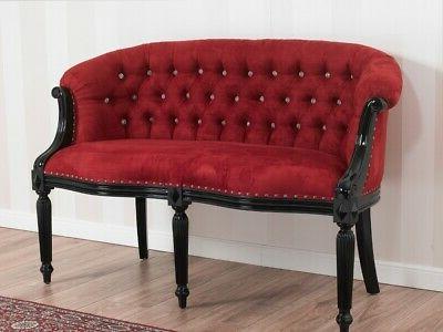 divano isabelle stile barocco dark 2 posti